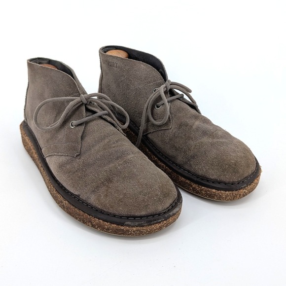 Birkenstock Dundee Suede Chukka Boots Taupe Cork Midsole Desert Men‎ Size 43 main image 7